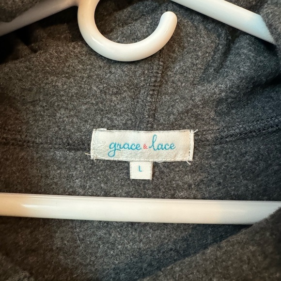 Grace and Lace large grey sweatshirt dress. - Picture 2 of 6